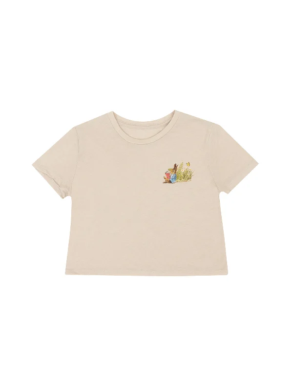 Peter Rabbit™ Women’s Flowy Crop T-Shirt