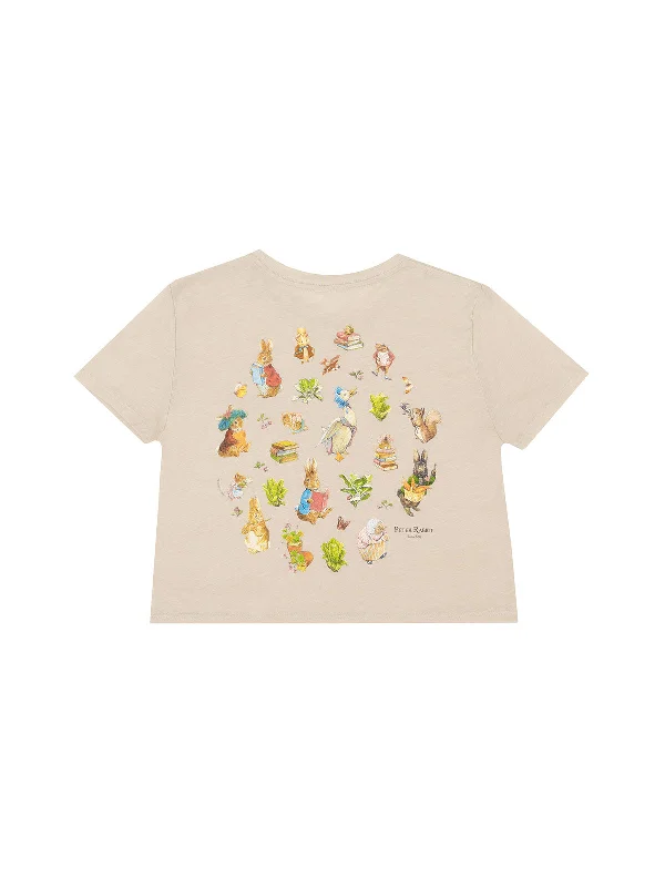 Peter Rabbit™ Women’s Flowy Crop T-Shirt