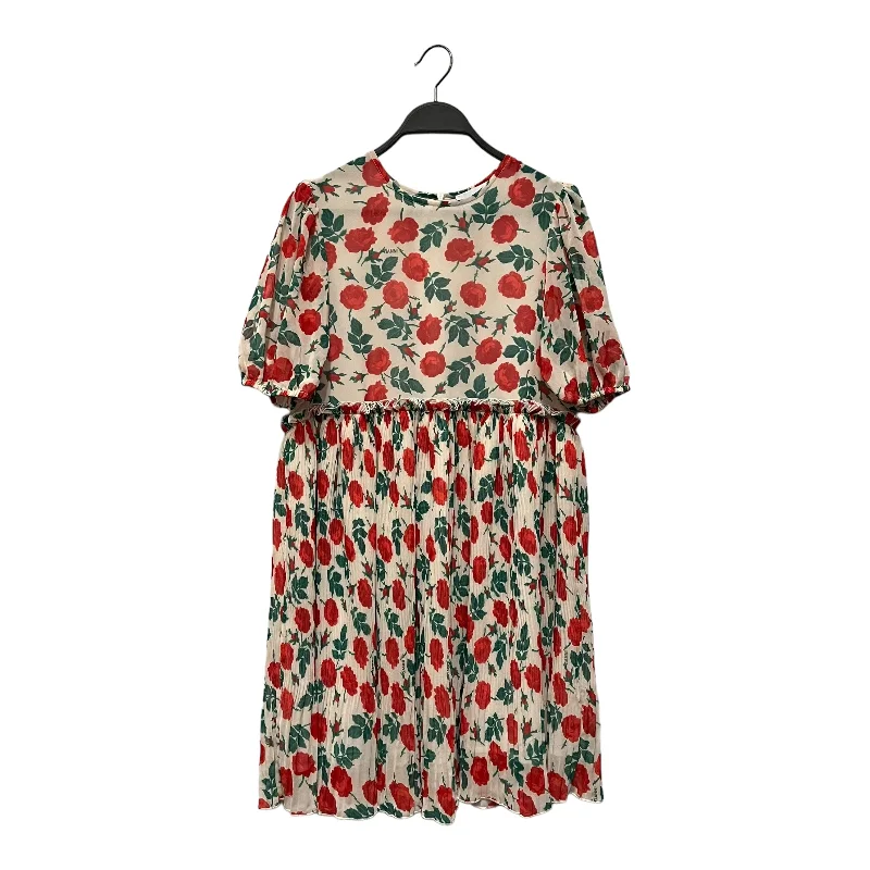 GANNI/SS Dress/36/Floral Pattern/Cotton/MLT/