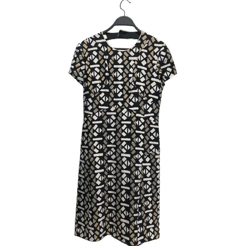 MARNI/SS Dress/40/All Over Print/Cotton/BLK/