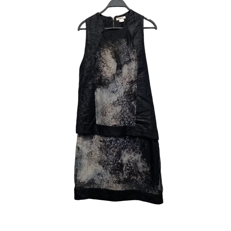 Helmut Lang/SS Dress/4/Graphic/Nylon/BLK/