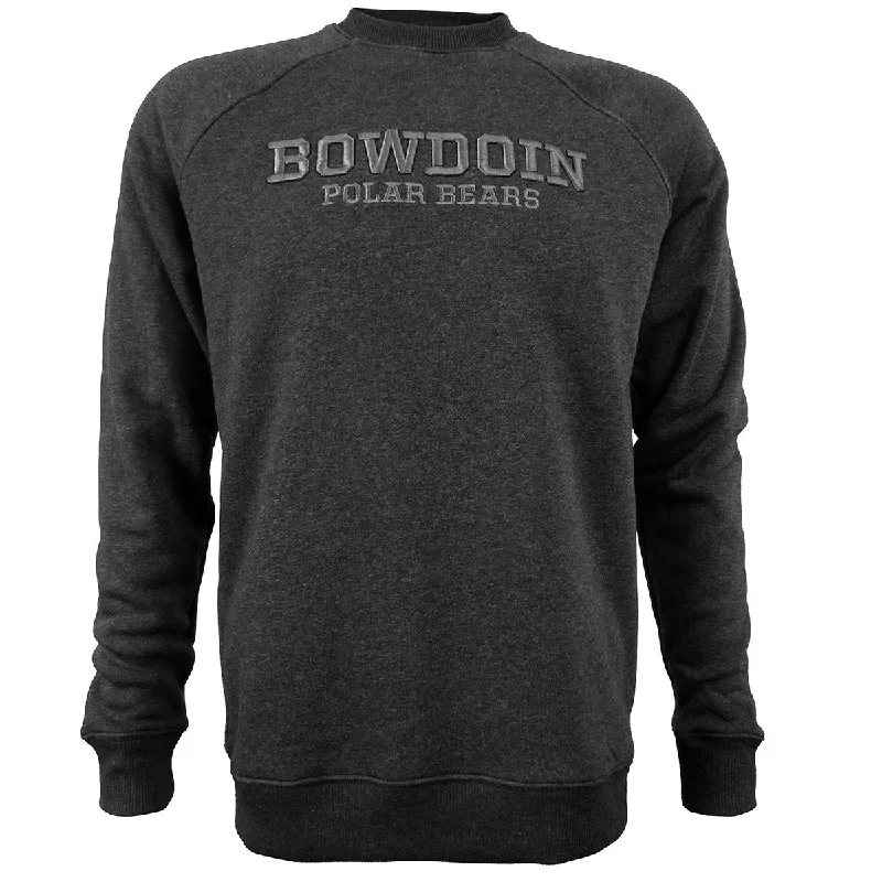 Bowdoin Polar Bears Triumph Raglan Crew from Champion