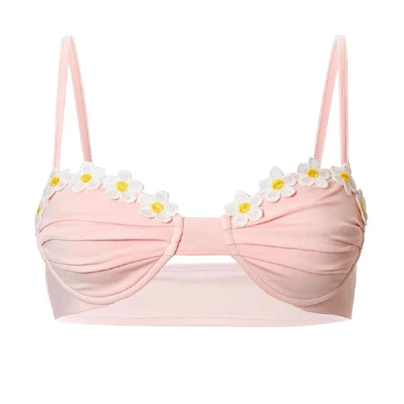 Cottagecore Daisy Bralette Top