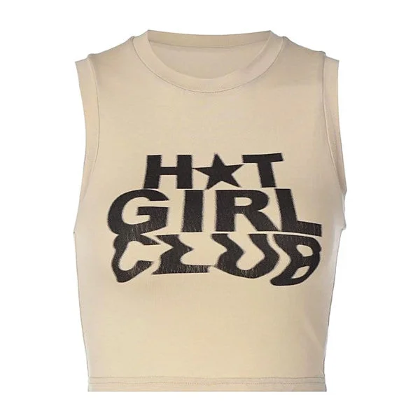 Hot Girl Club Crop Top