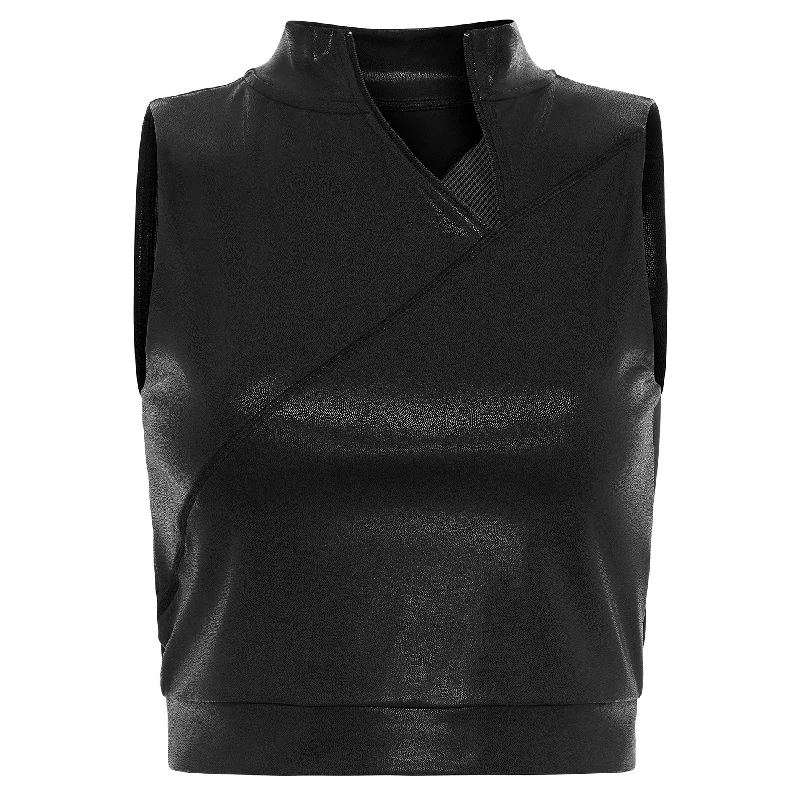 Kim Probable Sleeveless Crop Top