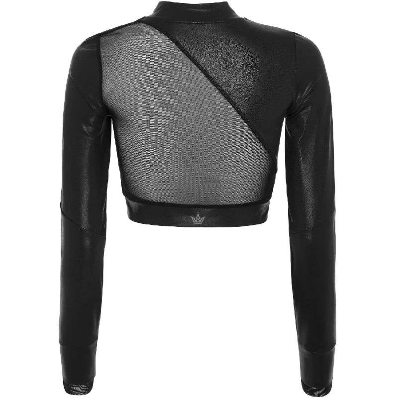 Kim Probable Long Sleeve Crop Top