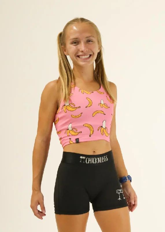 Pink Bananas PWR Crop Top