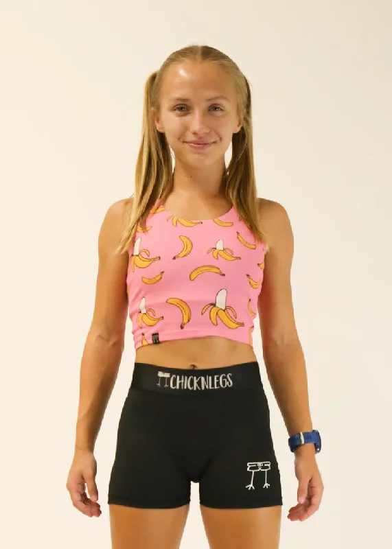 Pink Bananas PWR Crop Top