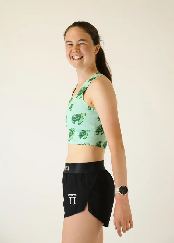 Sea Turtles PWR Crop Top