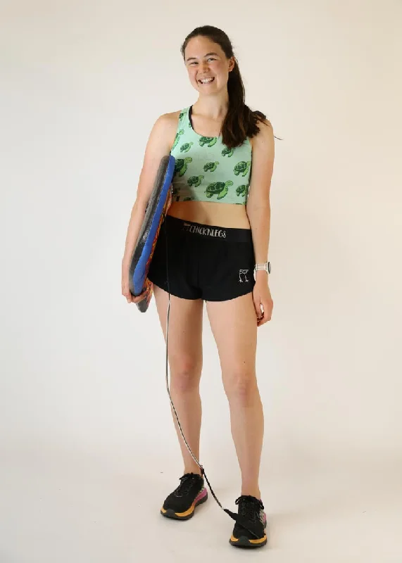 Sea Turtles PWR Crop Top