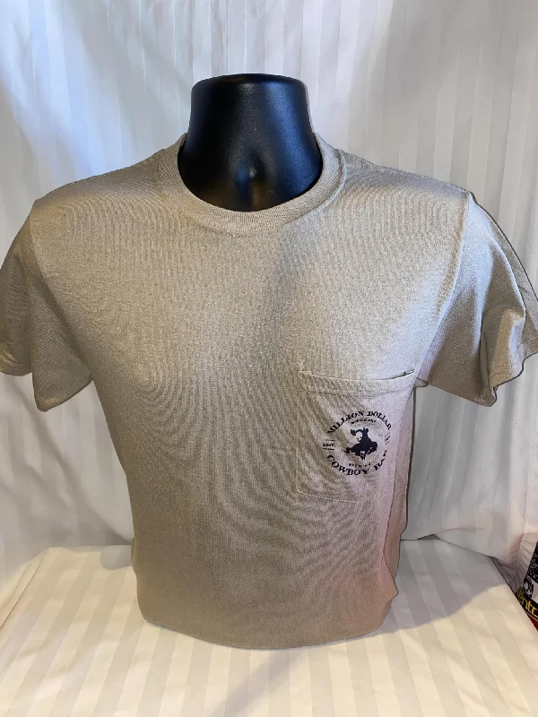 Short Sleeve Pocket Tee Tan