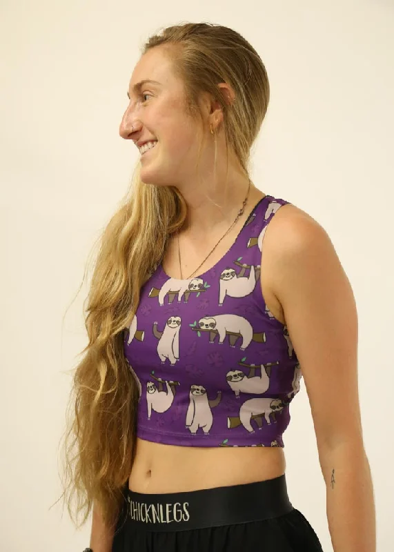 Sloths PWR Crop Top