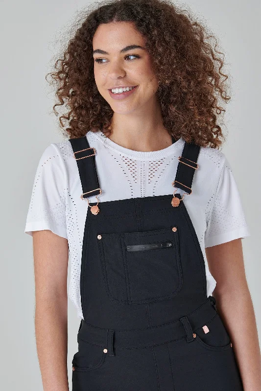 High-Abrasion Outdoor Dungarees - Black