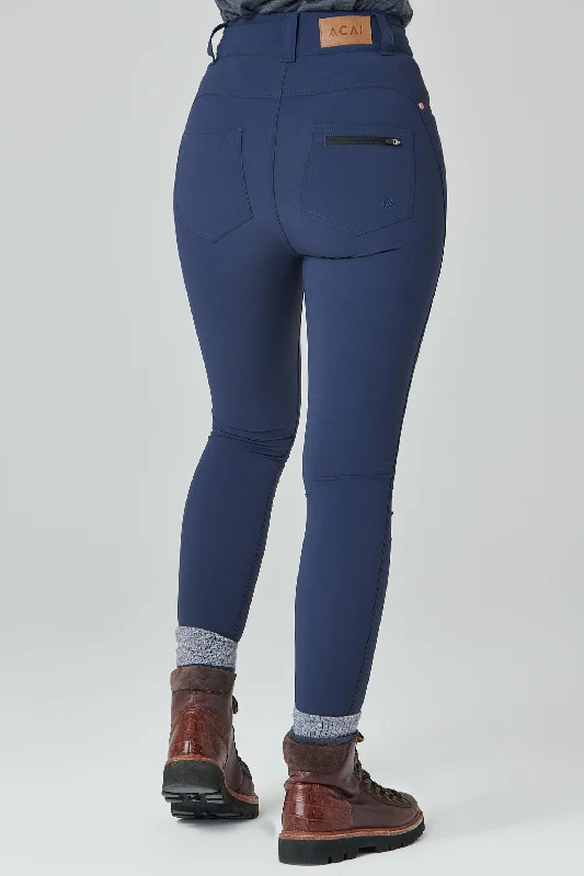 The Shape Skinny Outdoor Trousers - Deep Navy