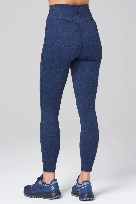 Thermal Outdoor Leggings - Blueberry