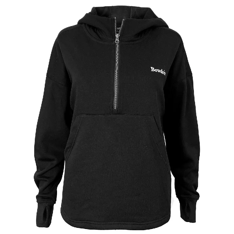 Women's Willow Scallop Hem Hoodie with Charles River